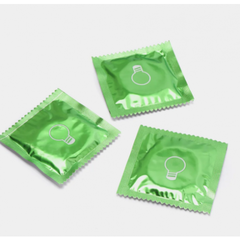 Презервативы BAYAN с ребрами и точками №3