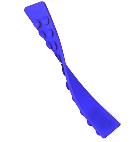 Игрушка - антистресс с присосками Squidopops (Сквидопопс), цвет синий