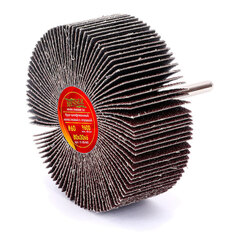 Круг MESSER шлифовальный лепестковый с оправкой (на шпильке) 80х30х6 #60