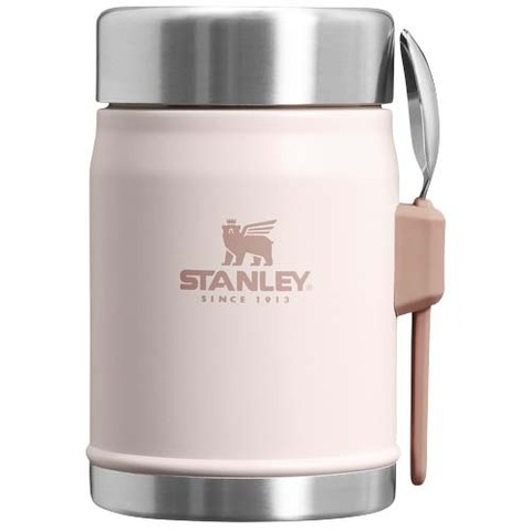 Банка для еды объемом 400 мл с ложкой-вилкой Stanley Legendary