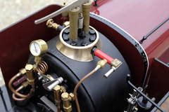 Garden Rail Паровоз Alice на колею 12,7 см, угольный