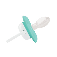 Соска-пустышка "Малыши и Малышки", 0 мес., силикон, симметрич. сосок, кольцо, колпачок (бирюзовый)