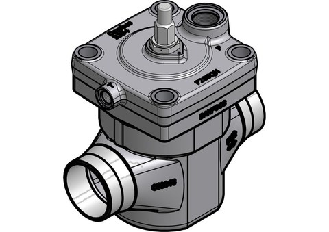 Пилотный клапан ICS1 50 Danfoss 027H5020 стыковой шов