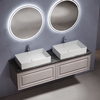 Sancos TT160A1X Столешница c отверстием под смеситель, 160x46, цвет: black sky