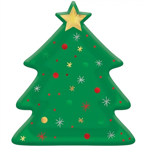 Тарелка фигур Елка новогодняя