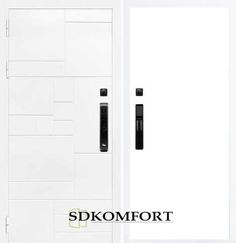 Белый матовый