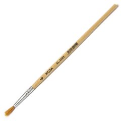 
          Кисть коза, Alingar, круглая, №4, деревянная ручка, 12шт/уп, европодвес