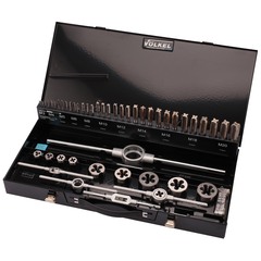 Набор метчиков и плашек M3 -M20 HSS-G 54пр Volkel 49205