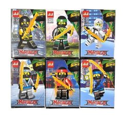 Конструктор Ниндзя - 6 видов, цена за шт.