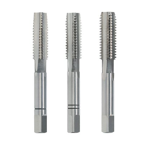 Метчик М 2,5х0,45 (Комплект 3шт) DIN352 HSS-G 6h 40мм a=2,1 Volkel 27322