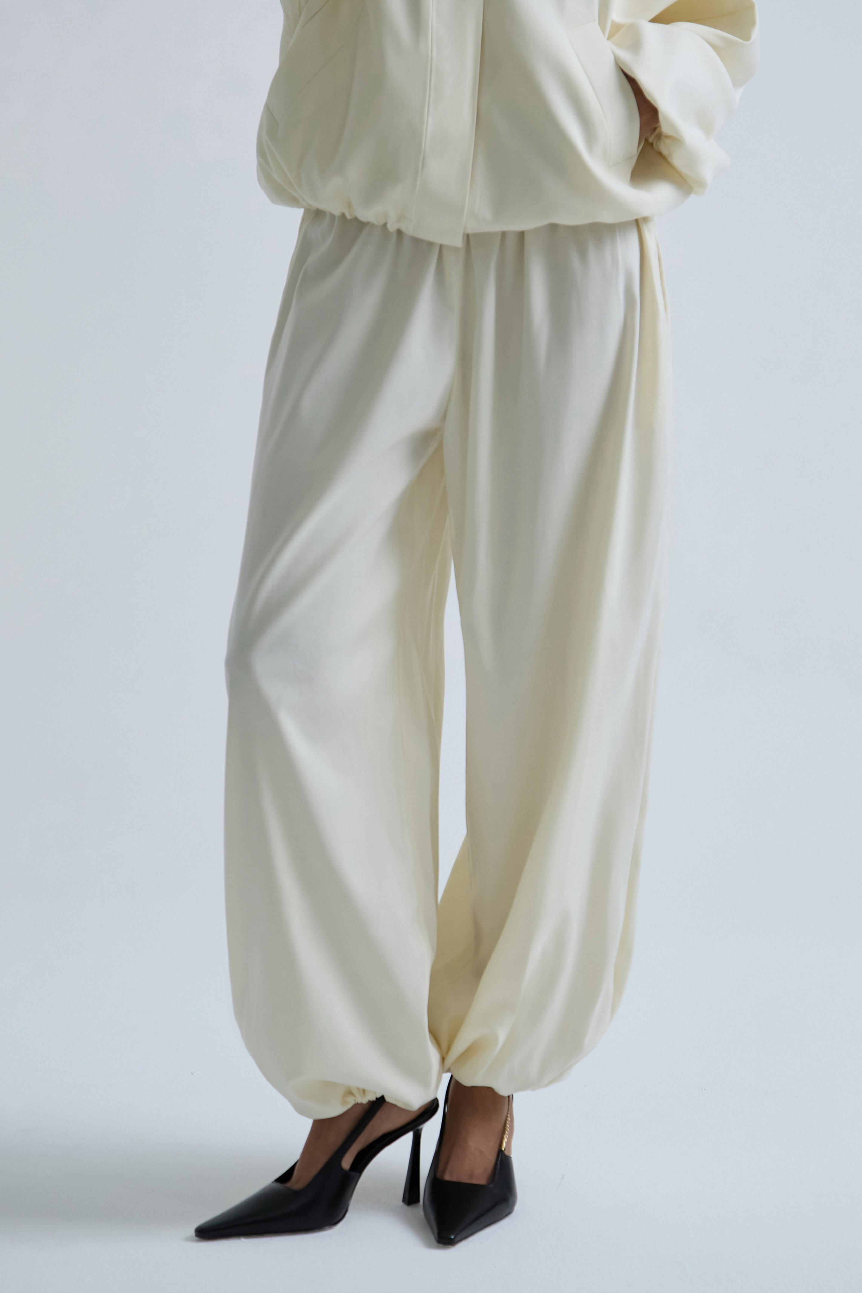 Брюки Flow из шерсти