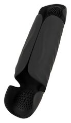 Черный вибромастурбатор с трехточечной стимуляцией Penis Trainer with 3 Point Stimulation