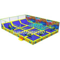 Батутная арена «Полёт» 11,5x8,5x3 м