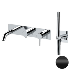 Remer X53D2WBNO Смеситель для ванны Remer X Style X53D2WBNO, черный матовый фото