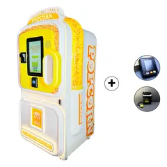 Готовый бизнес-комплект вендинговый автомат по приготовлению попкорна «Delicious moments»