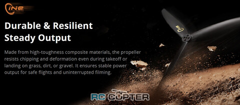 Пропеллер нейлоновый C13x10x3 трёхлопастной Cinelifter T-Motor (пара)