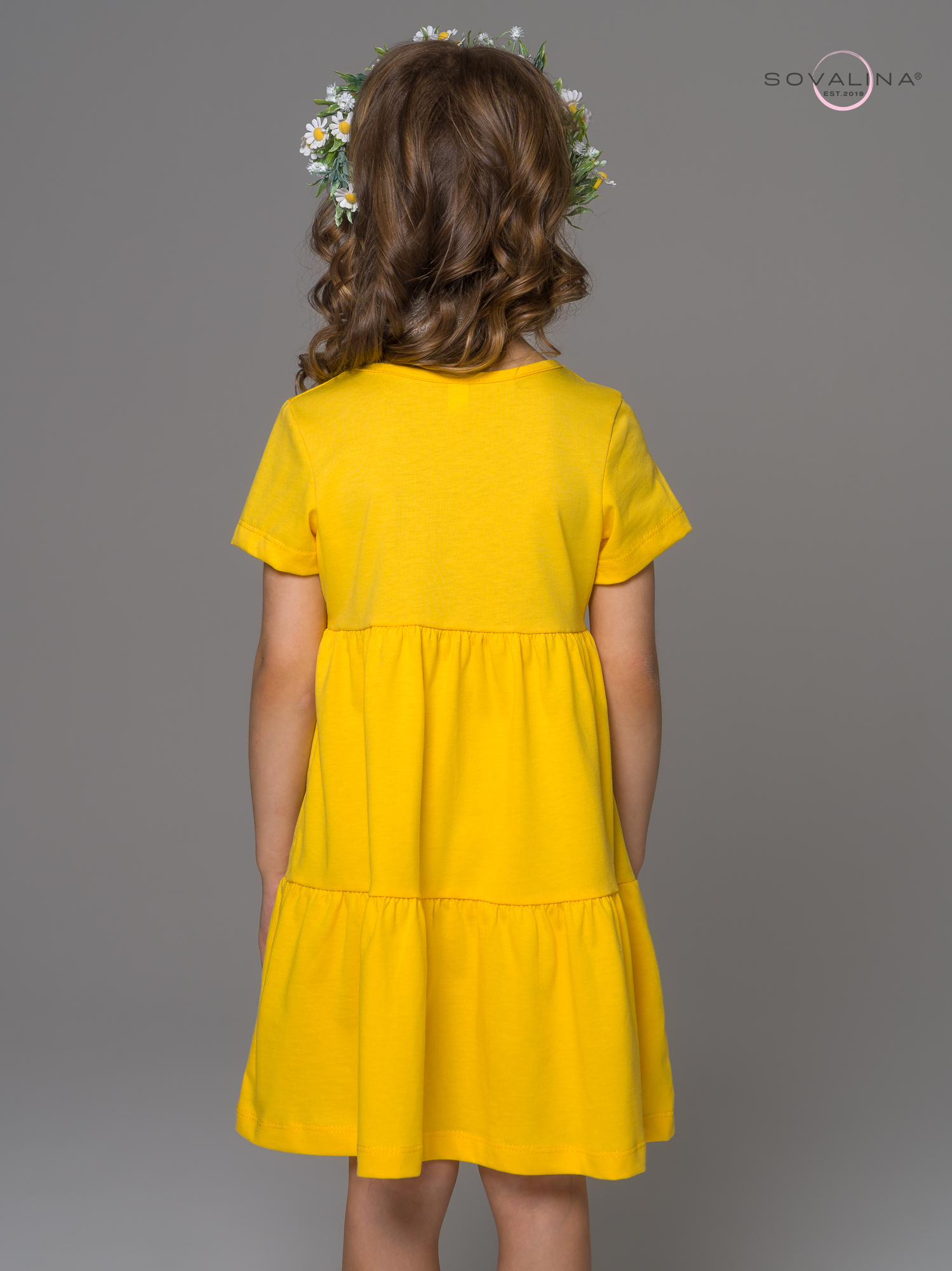 Платье Тия  желтый 3025