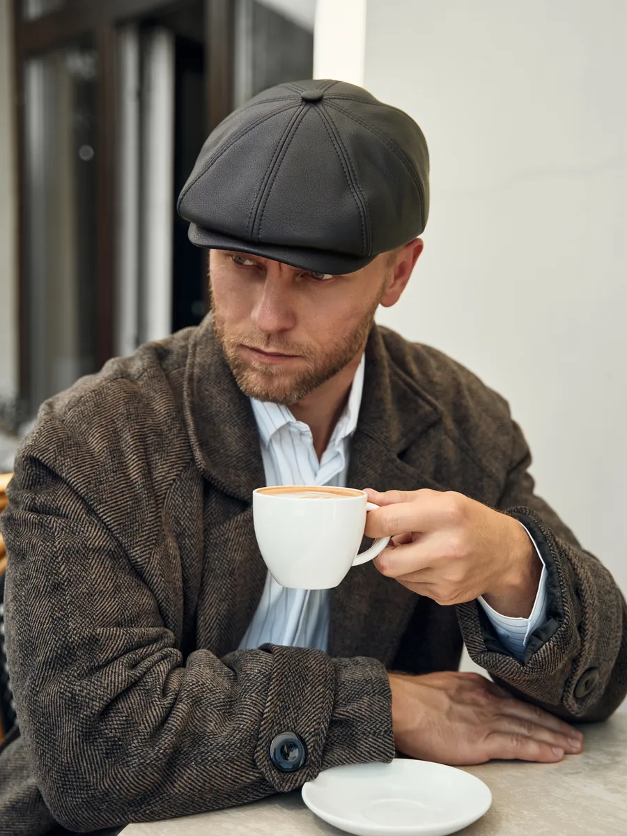 Кепи восьмиклинка Эко кожа