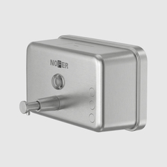 Диспенсер для мыла с кнопкой 1200 мл. нерж. сталь INOX 03042.S матовый