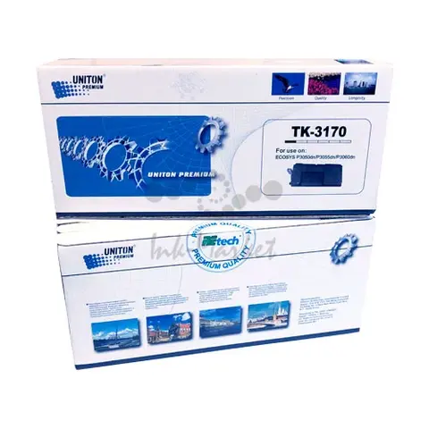 Совместимый тонер-картридж UNITON Premium TK-3170 для KYOCERA P3050DN/P3055DN/P3060DN (15,5K,TOMOEGAWA)