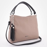 Сумка Саломея 264 норвежский тауп + черный