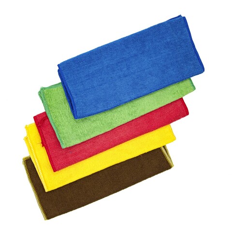 Набор салфеток из микрофибры, универсальные, 5шт, 30х30см (Very) 20-7-001