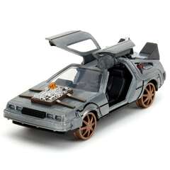 Машинка Jada Toys Back to the Future III: Time Machine on Railroad Wheels (DeLorean)