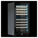Винный шкаф MEYVEL MV99PRO-KBT2 265 л 595х700х1200 мм черный