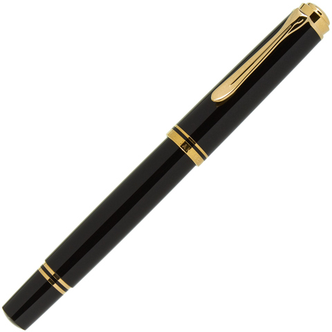 Ручка перьевая Pelikan Souverän® M1000 Black GT, B (987404)