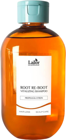 Lador Root Re-Boot Vitalizing Shampoo (Propolis&Citron) Шампунь против выпадения волос для нормальной кожи головы с прополисом и цитроном