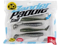 Виброхвост LJ 3D Series Zander Paddle Tail 4