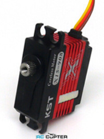 Сервопривод KST X15-908 (6.5-9.2кг/см, 0.08-0.10сек/60°, 40г)