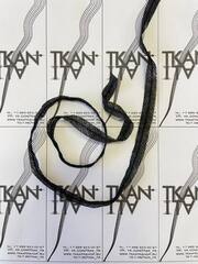 Лента нитепрошивная клеевая по косой с нитью (100%полиэстер, Черный, 10)