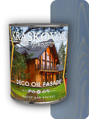 Масло для фасада Kraskovar Deco Oil Fasade аквамарин
