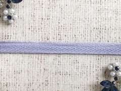 Лента киперная, хлопок, ш. 1 см, светлая сирень