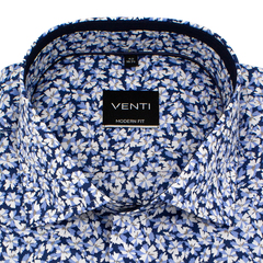 Рубашка Venti Modern Fit 103367300-100 с цветочным принтом