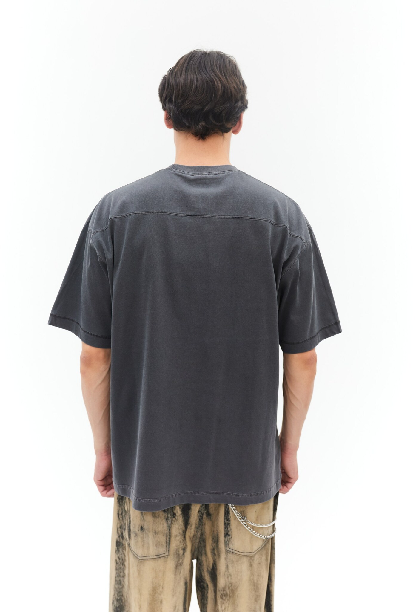 Футболка мужская LAINE базовая (графит)