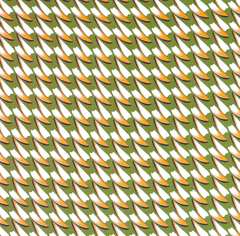 Ткань плательная вискоза принт 150 гр/м2, ш. 145 см зеленый