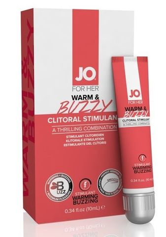 Клиторальный крем JO WARM   BUZZY CLITORAL GEL