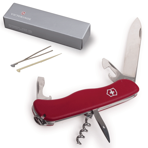 Нож складной Victorinox Picknicker 2017, 111 mm Red (0.8353)