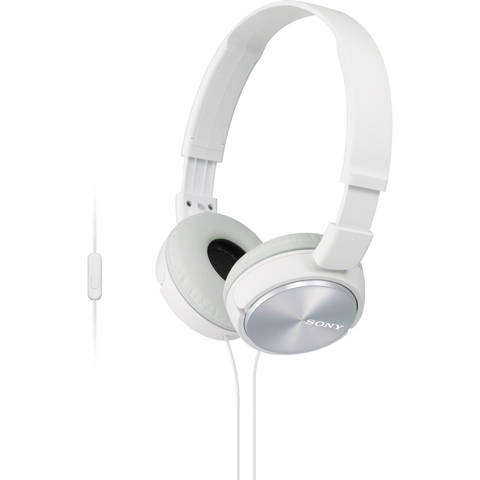 MDR-ZX310AP W наушники Sony с микрофоном, белые