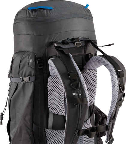 Картинка рюкзак туристический Deuter Aircontact Pro 60+15 graphite-black - 6