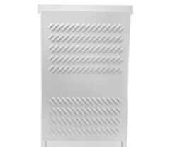 Шкаф уличный всепогодный напольный ЦМО ШТВ-1, IP65, 12U, 775х745х630 мм (ВхШхГ), дверь: металл, цвет: серый, (ШТВ-1-12.7.6-43АА)