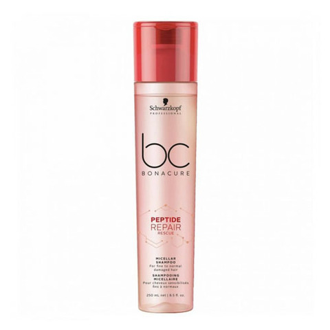 Schwarzkopf BC Bonacure Peptide Repair Rescue Shampoo Biomimetic - Мицеллярный шампунь спасительное восстановление для нормальных, тонких волос