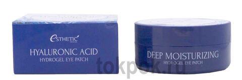 Гидрогелевые патчи для глаз Esthetic House Hyaluronic Acid Hydrogel Eye Patch, 60 шт