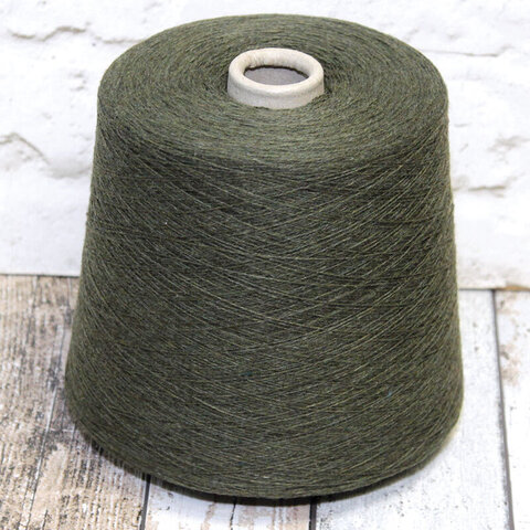 Кашемир  FILATI NATURALI ECO CASHMERE 2/26 зеленый защитный