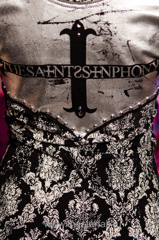 The Saints Sinphony | Платье TS227013 принт на спине