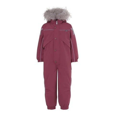 Комбинезон Molo Polaris Fur Recycle Maroon зимний