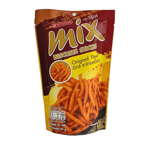 Хрустящие палочки MIX с оригинальным вкусом 50 г