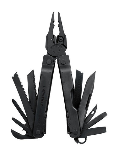 Мультитул Leatherman SuperTool 300, 19 функций, черный, нейлоновый чехол